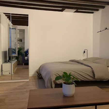 פריז Studio Lumineux, Refait A Neuf, Metro Jourdain מראה חיצוני תמונה